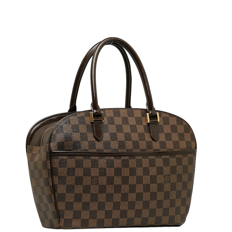 Louis Vuitton Damiere Sarria Horizontal Handbag N51282 Brown PVC Leather Louis Vuitton