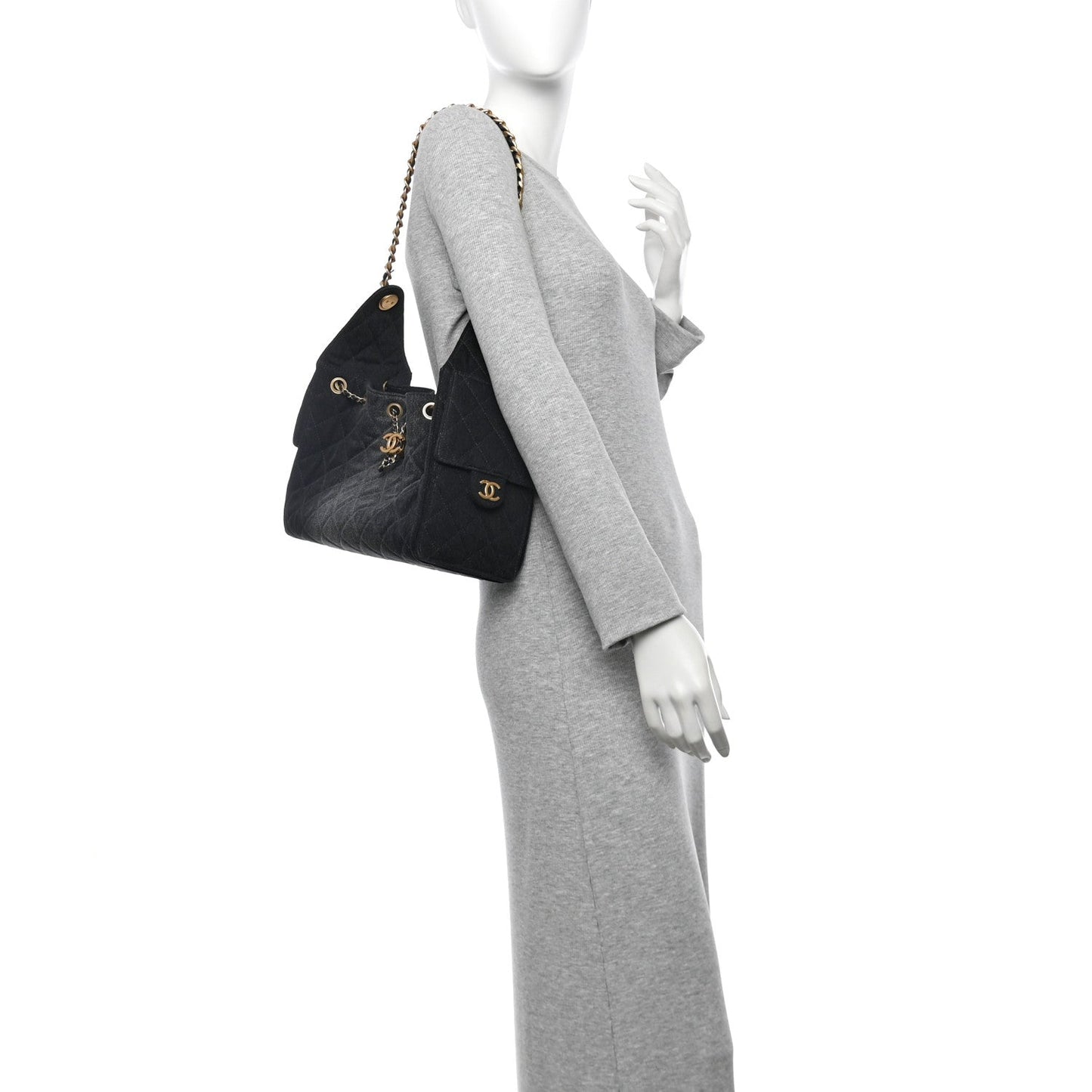 Chanel Washed Quilted Small Chanel 25 Handbag - Rovelle Bags