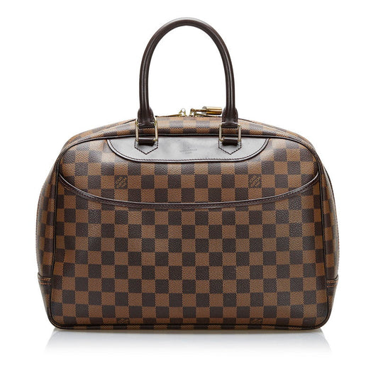 Louis Vuitton Louis Vuitton Damière N47272 Handbag PVC/Leather Brown