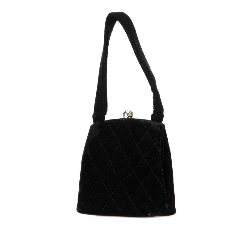 Chanel Coco Matelassé Velour Handbag