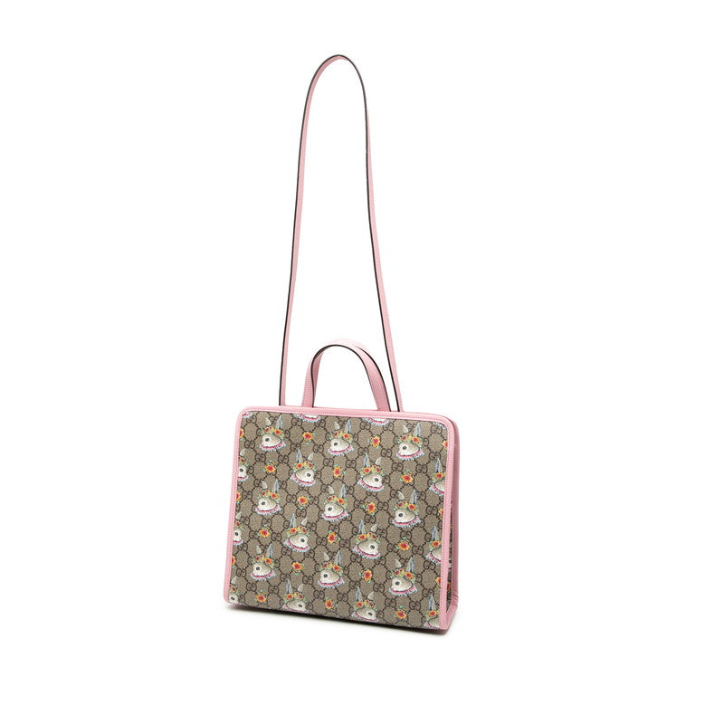 Gucci Ã— Higuchi Yuko GG Supreme PVC 2way Bag