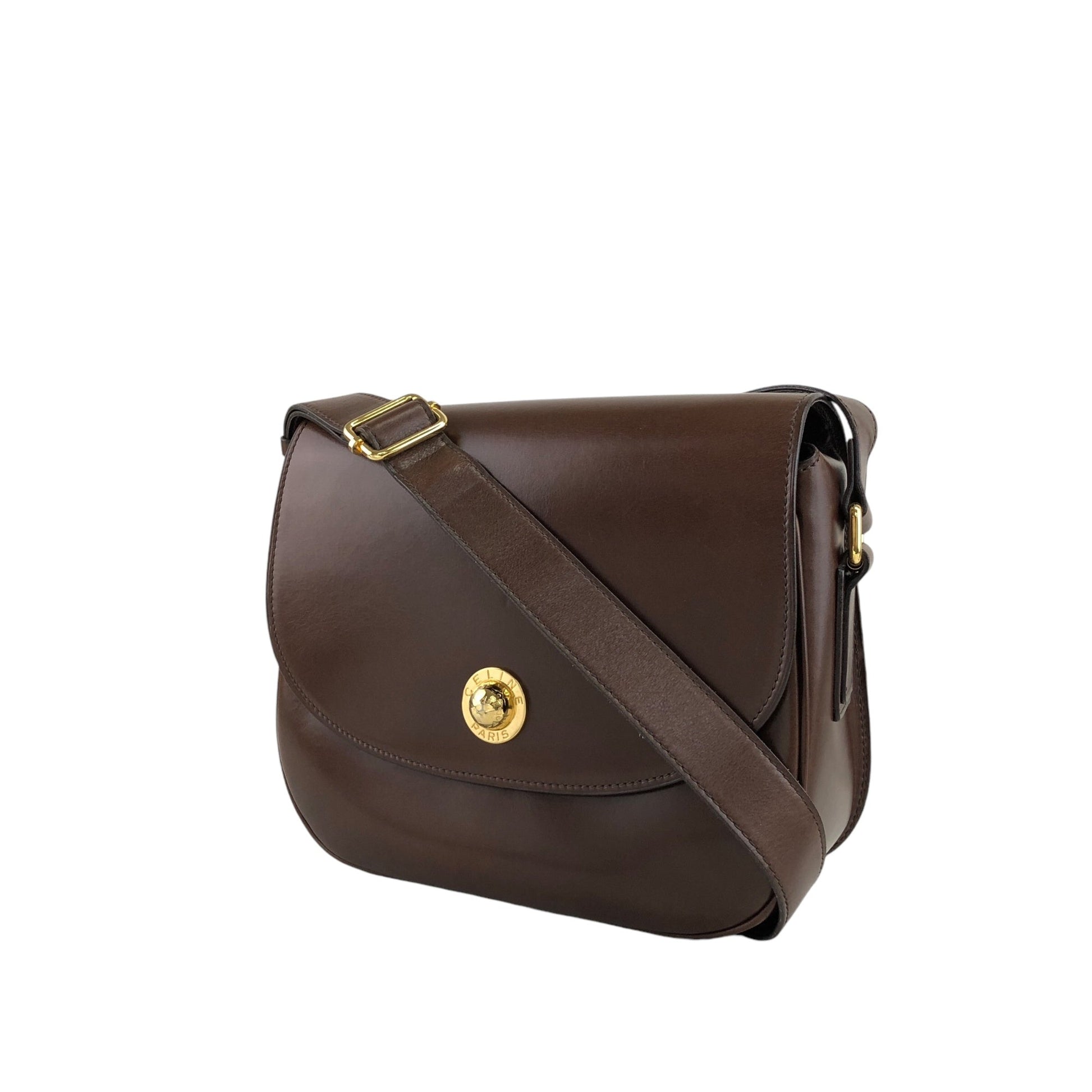 CELINE Starball Shoulder bag Brown iu3hk3