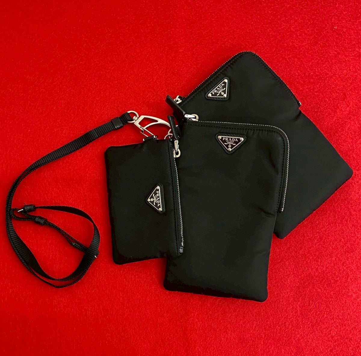 Prada Nylon Clutch - Rovelle Bags