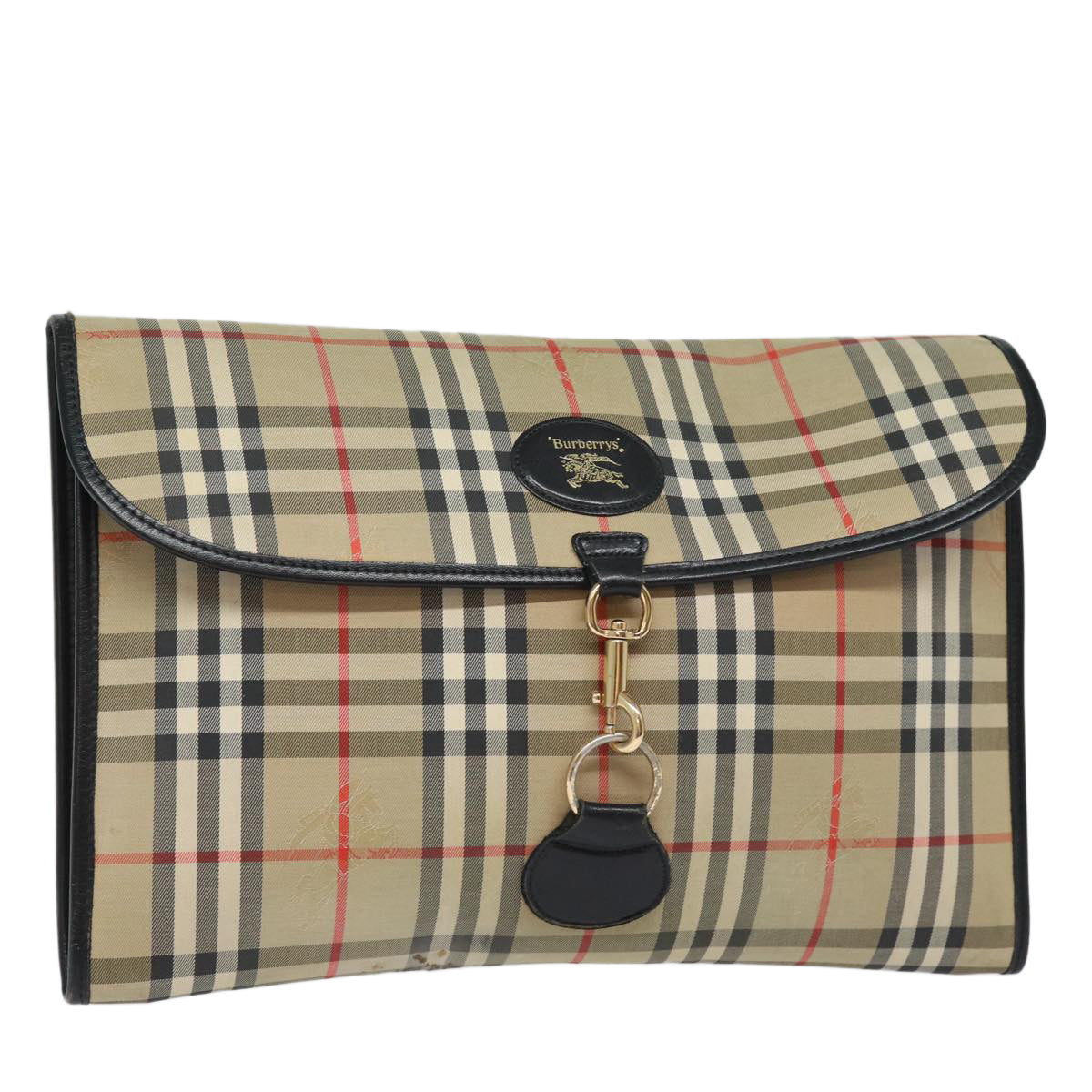 Burberry Check Clutch - Rovelle Bags