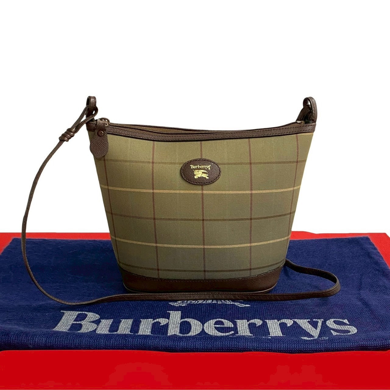 Burberry Check Shoulder Bag - Rovelle Bags