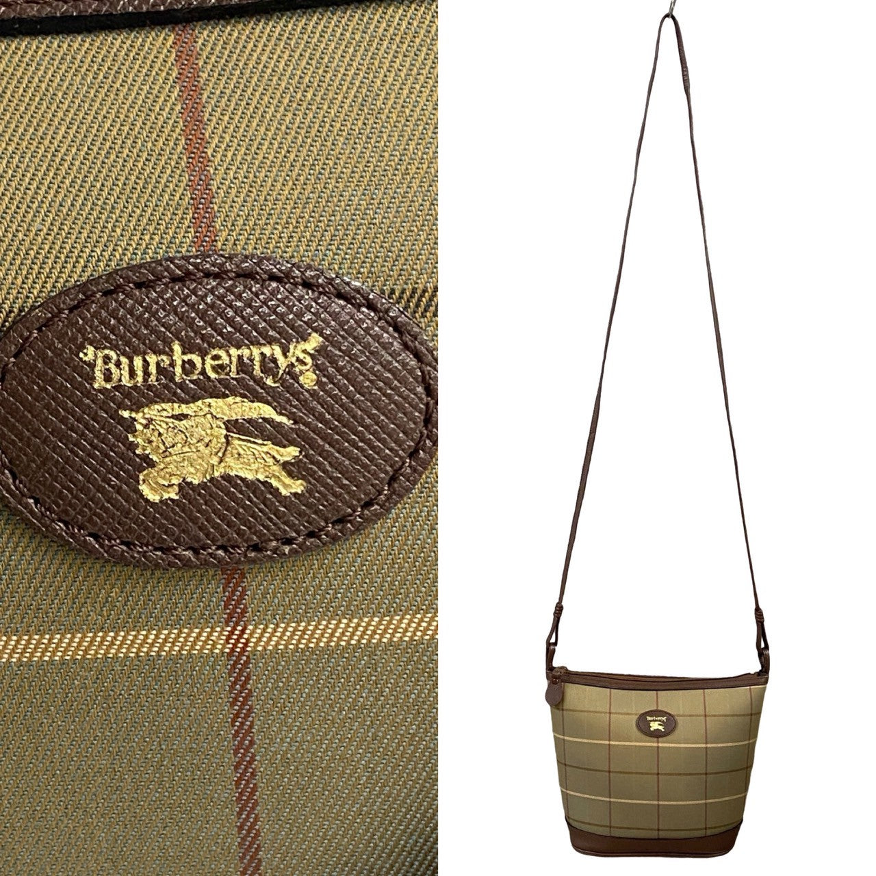Burberry Check Shoulder Bag - Rovelle Bags