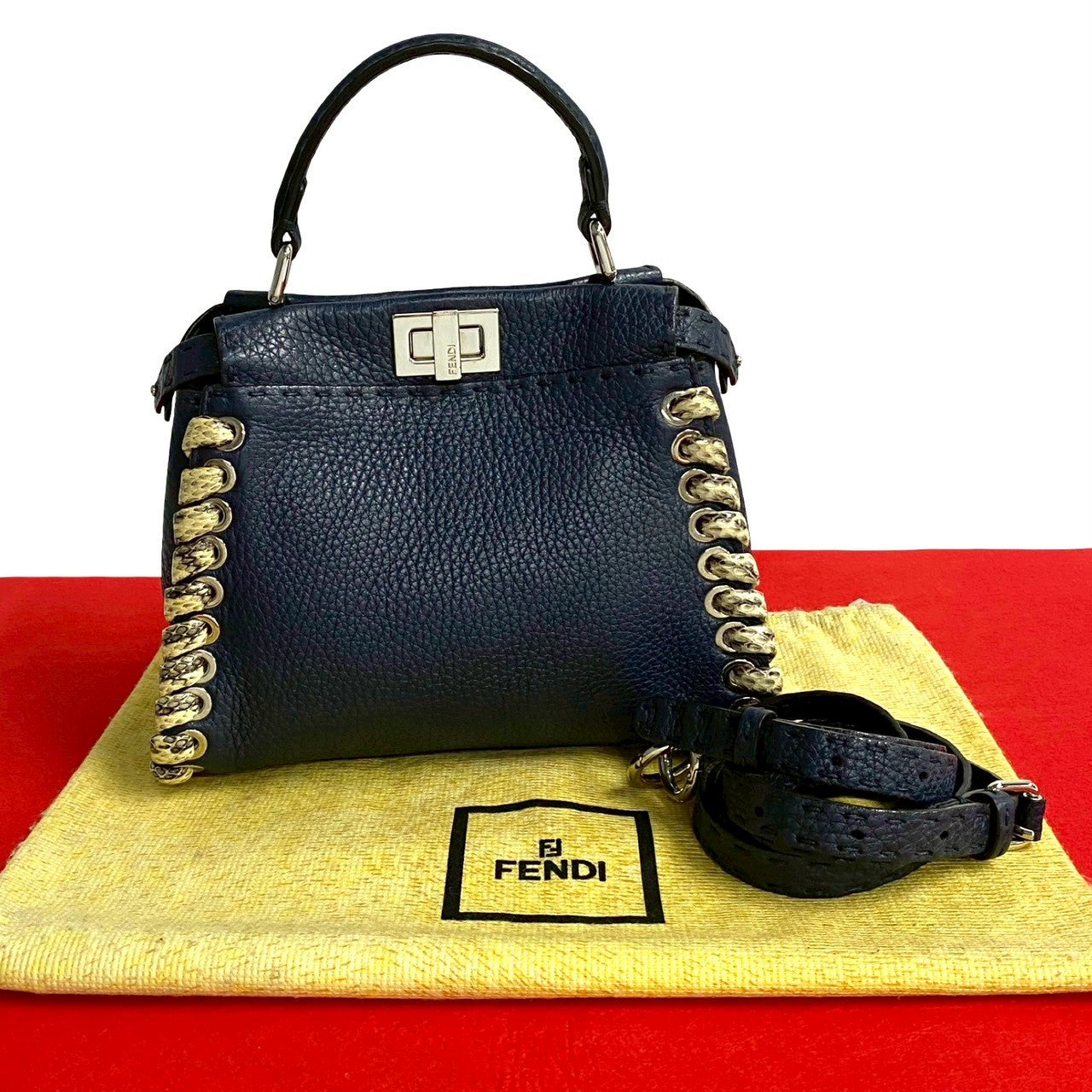 Fendi Peekaboo Handbag - Rovelle Bags