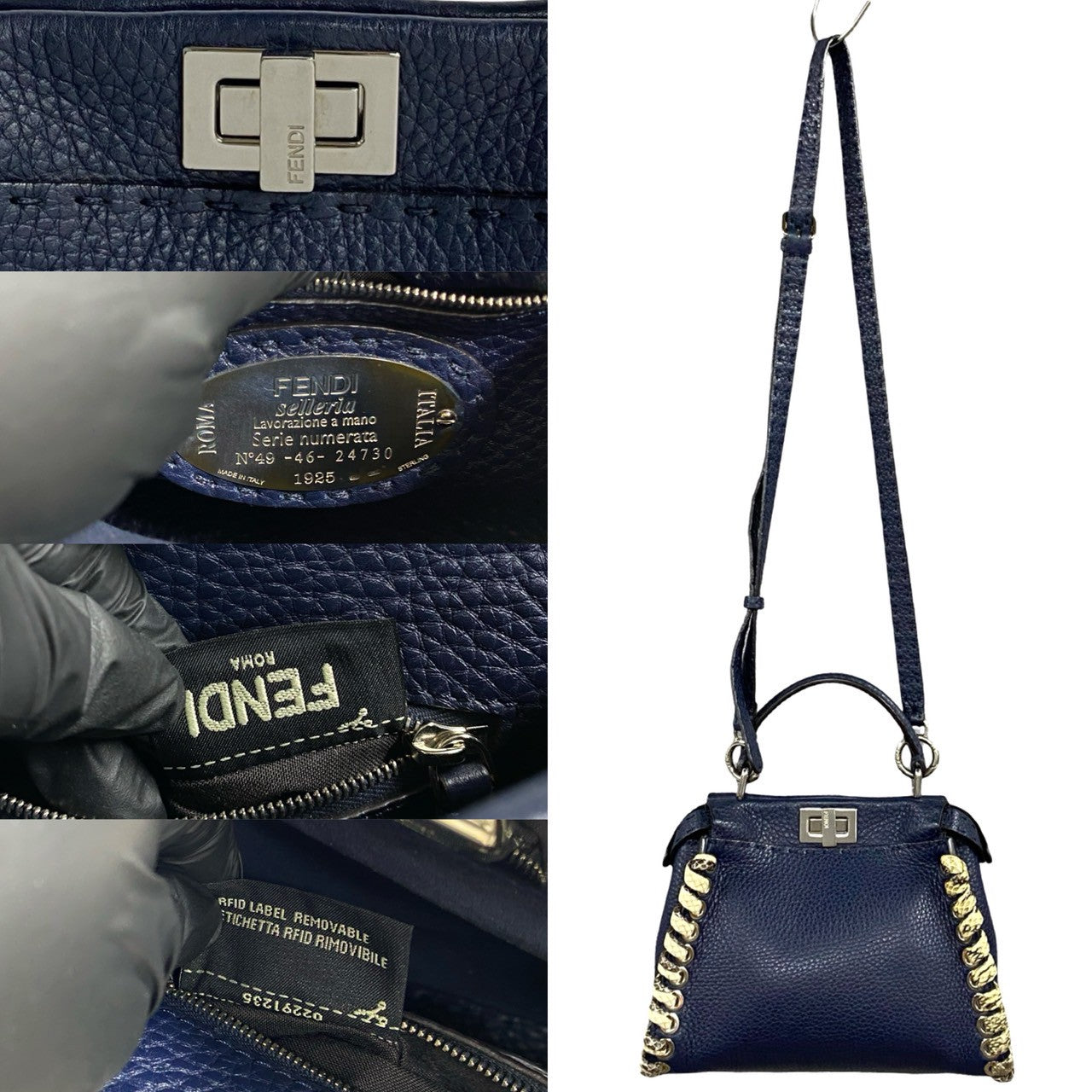 Fendi Peekaboo Handbag - Rovelle Bags