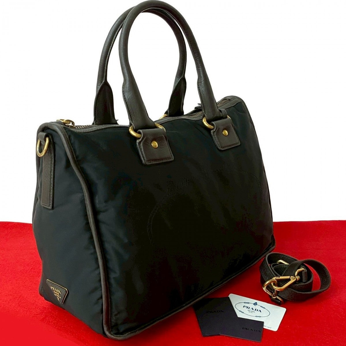 Prada Nylon Shoulder Bag - Rovelle Bags
