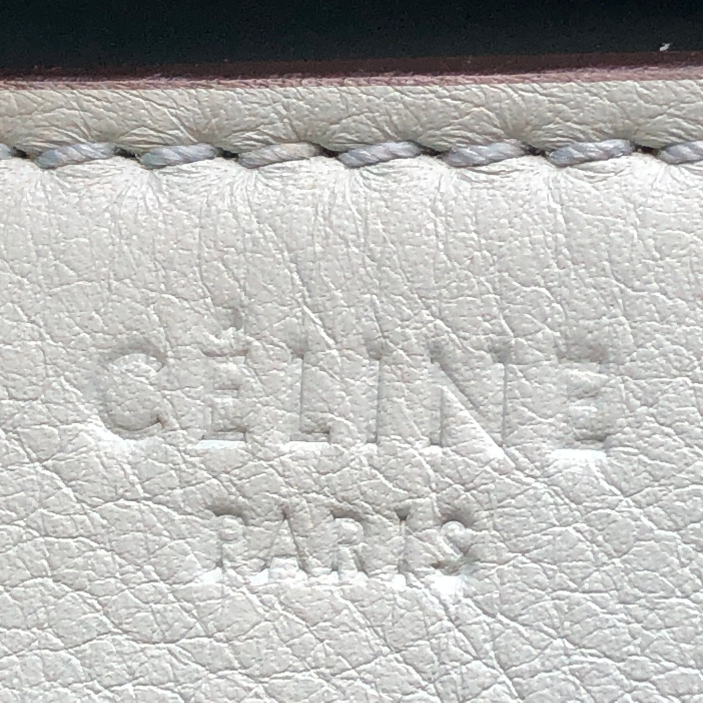 Celine Tiffany Blue Smooth Leather Luggage Handbag