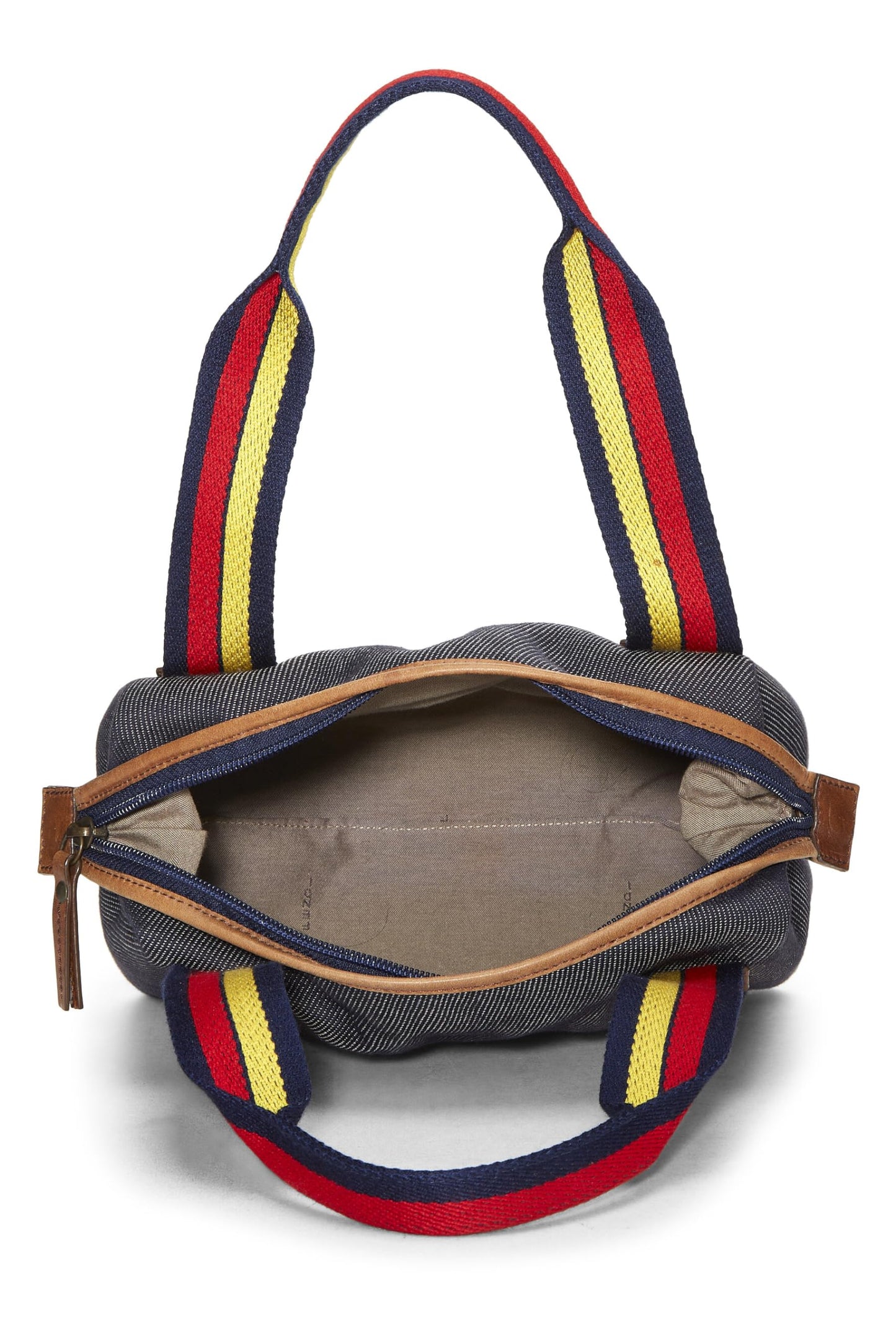 Fendi, Multicolor Denim Handbag, Multi