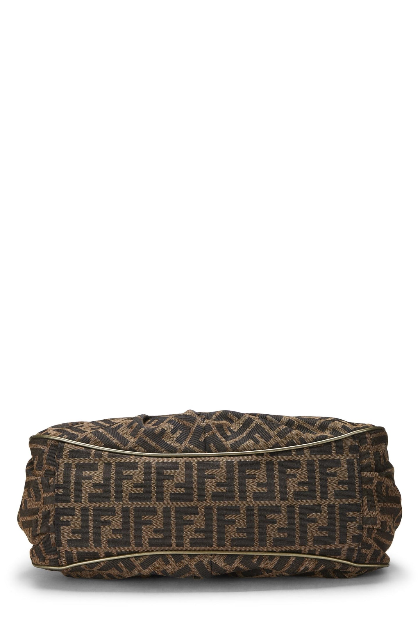 Fendi, Brown Zucca Canvas Chef Medium, Silver