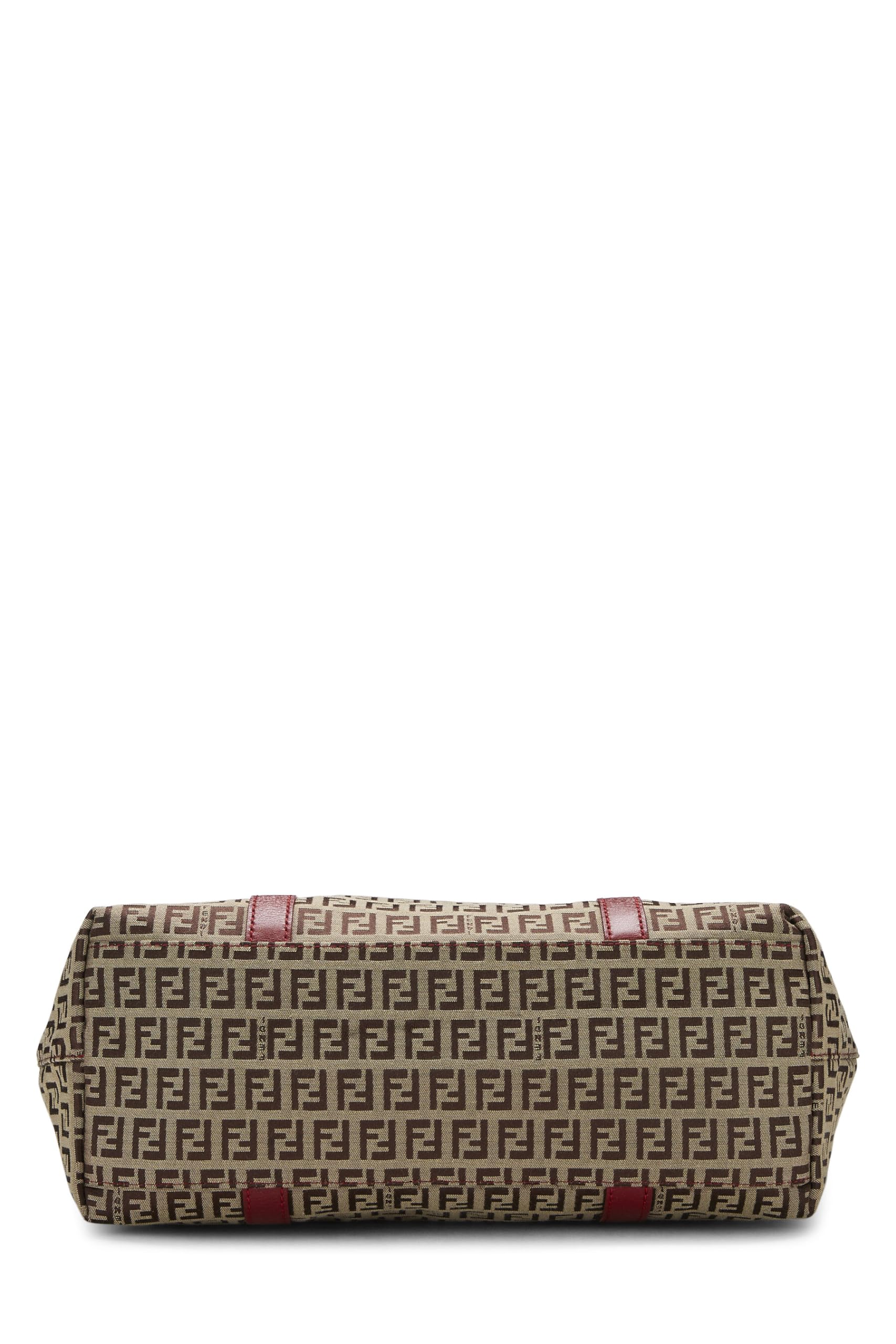 Fendi, Red Zucchino Canvas Superstar Tote, Red