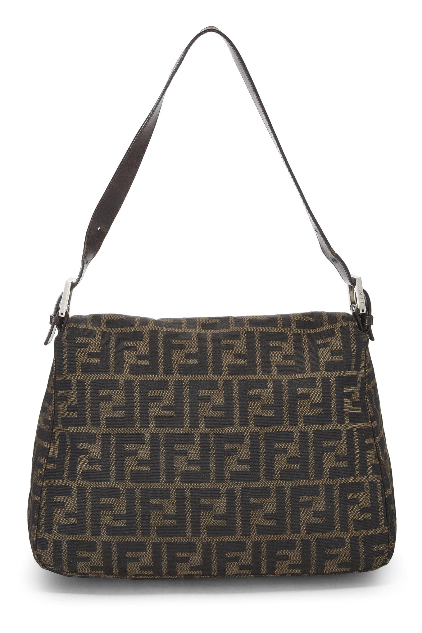 Fendi, Brown Zucca Canvas Mama, Brown