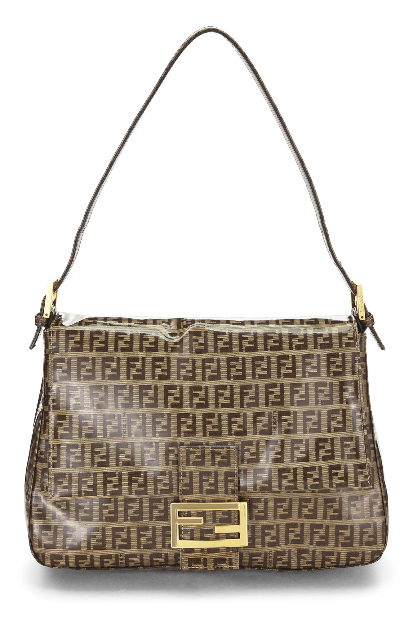 Fendi, Brown Zucchino Vinyl Mama, Brown