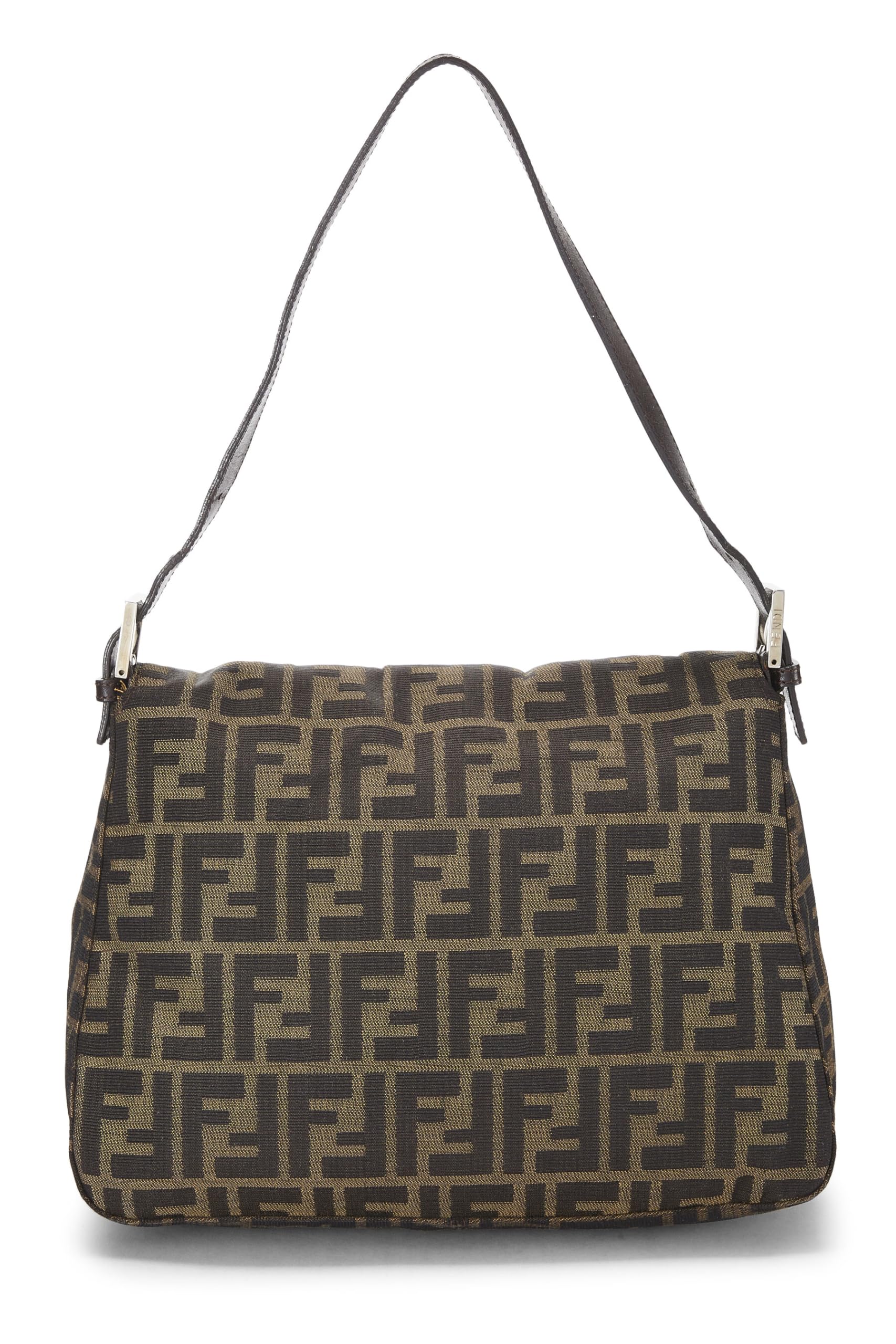 Fendi, Brown Zucca Canvas Mama, Brown