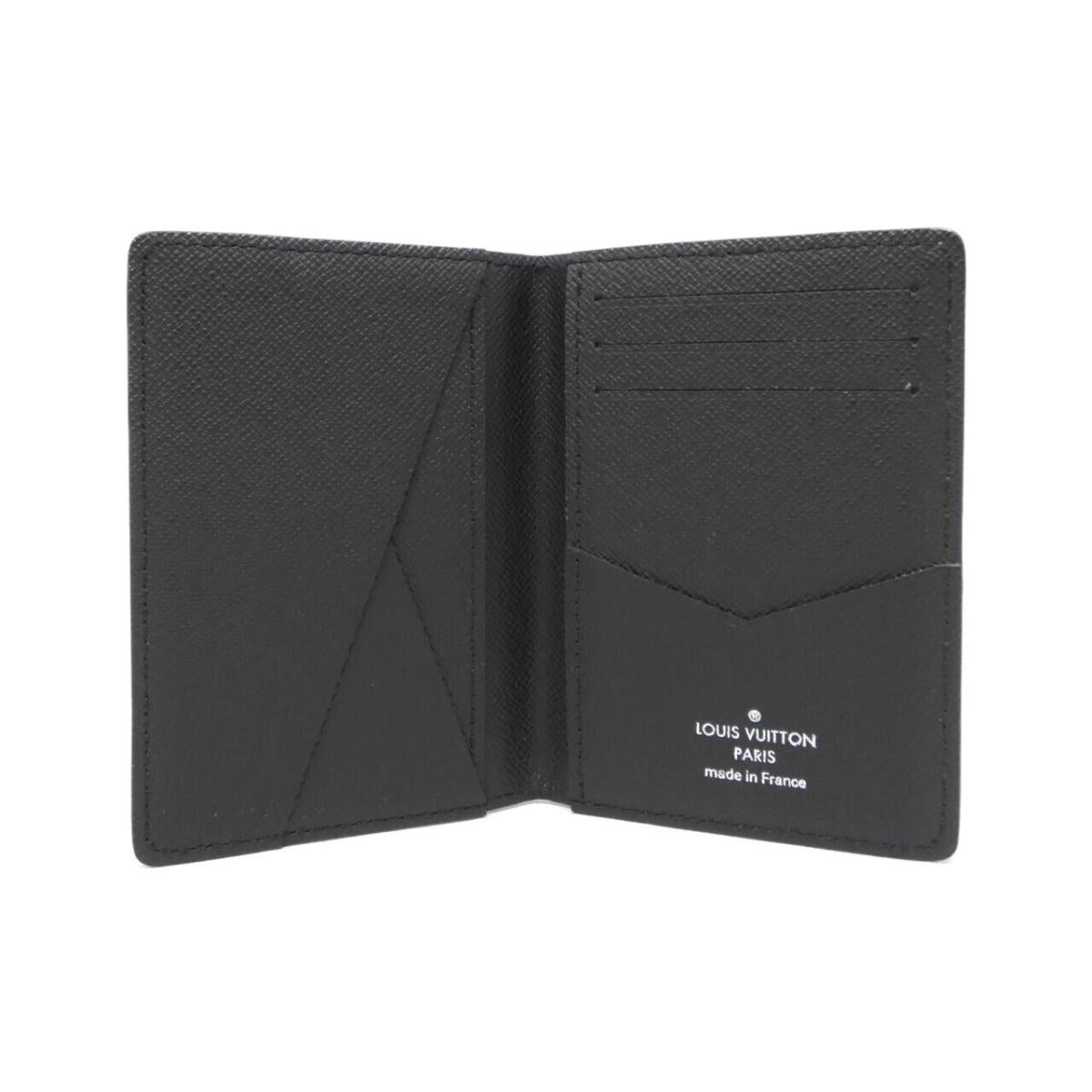 Louis Vuitton Monogram Eclipse (Room View) Organizer Do Push M81784 Card Case