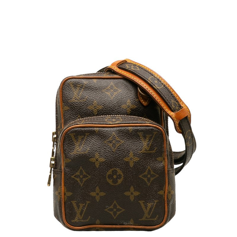 Louis Vuitton Monogram Mini Amazon Shoulder Bag M45238 Brown PVC Leather Louis Vuitton