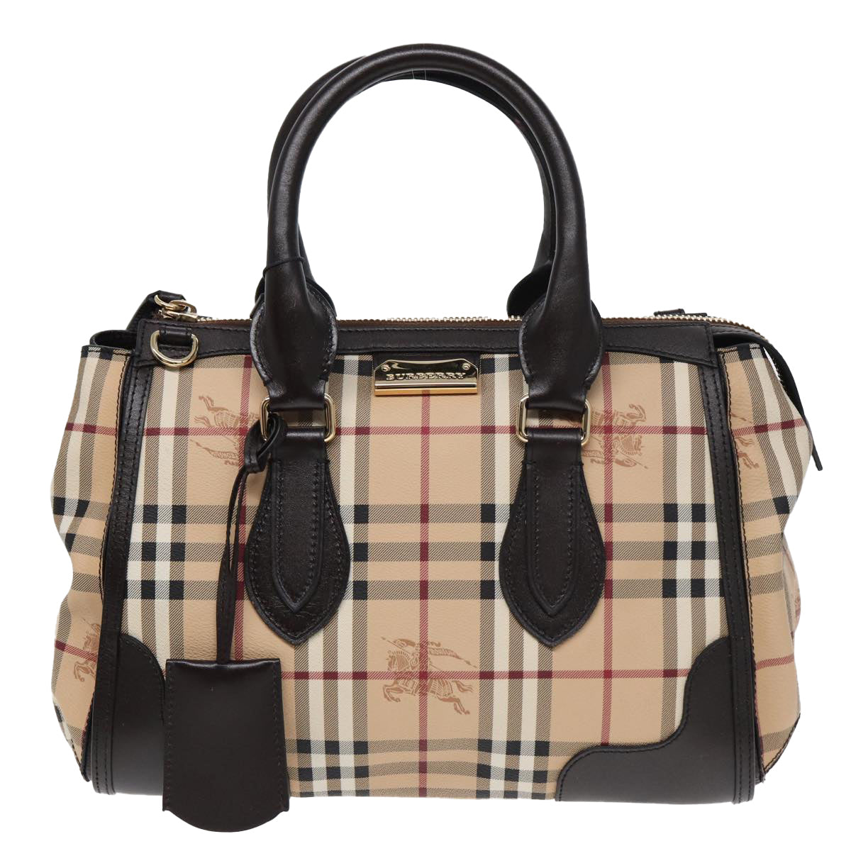 Burberry Check Handbag - Rovelle Bags
