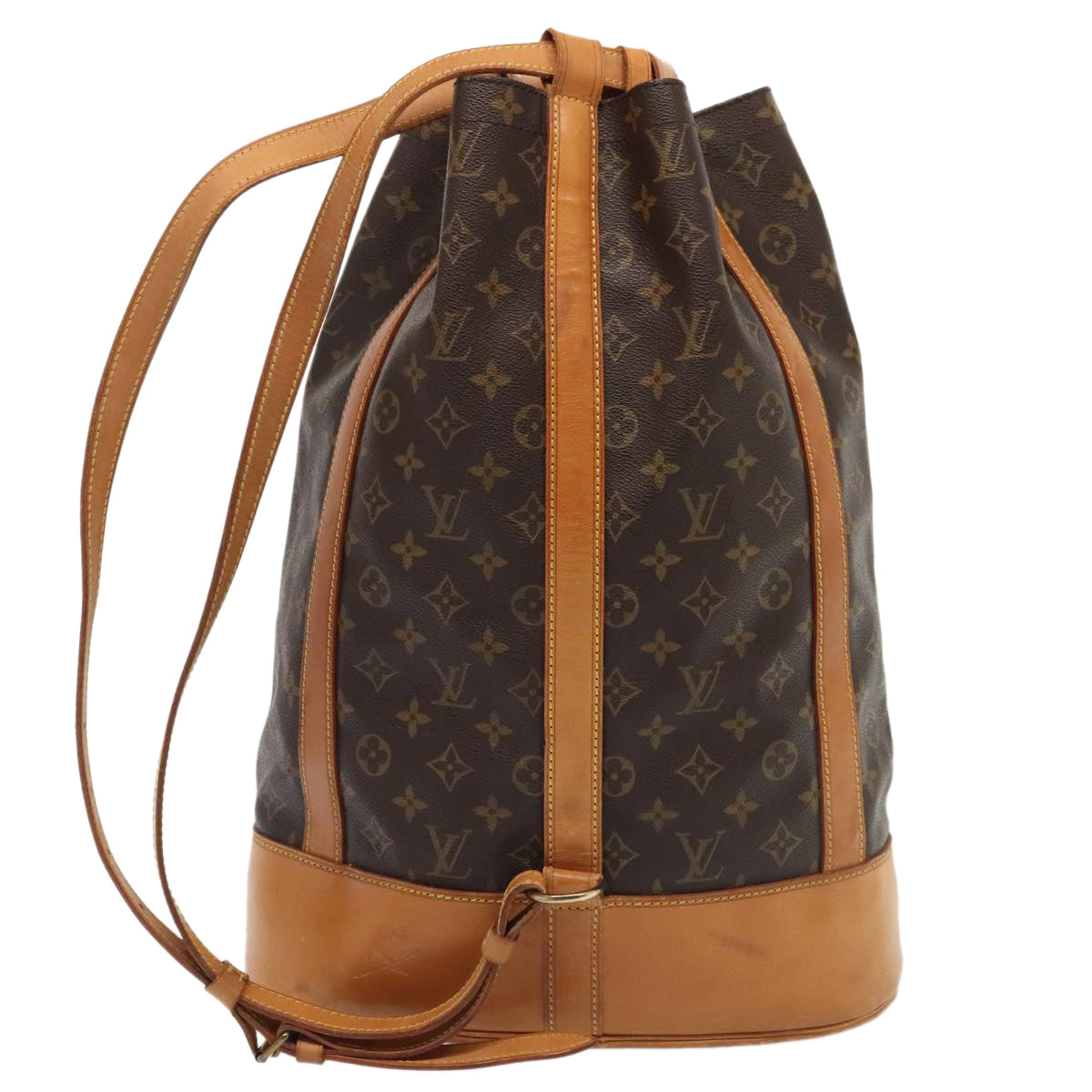 LOUIS VUITTON Monogram Randonnee GM Shoulder Bag M42244 LV Auth 83628