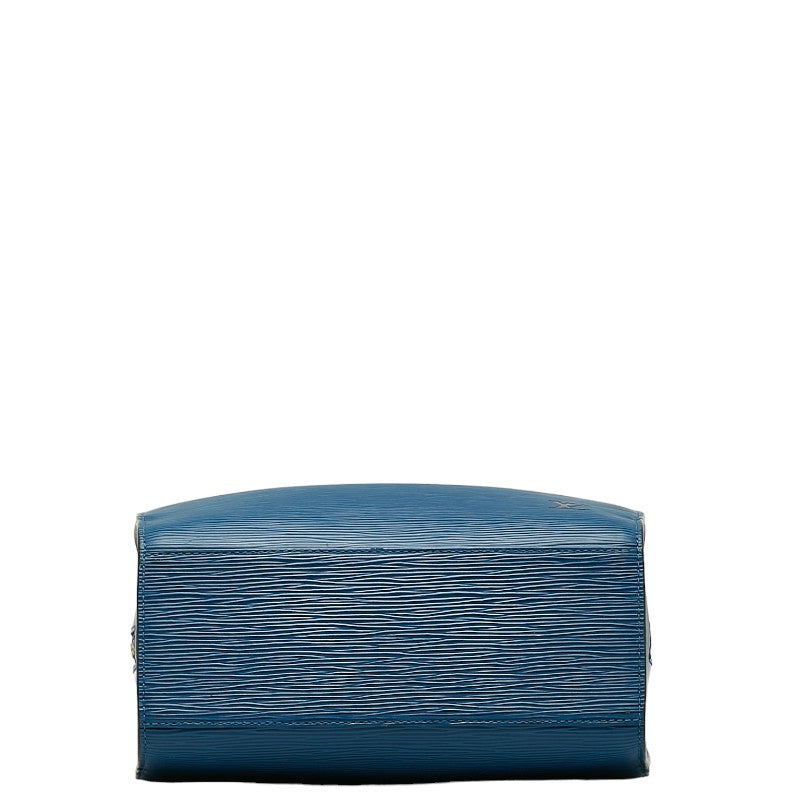 Louis Vuitton Epiphone Handbag M52055 Tread Blue Leather Louis Vuitton