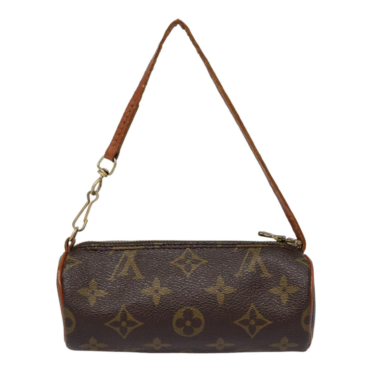 LOUIS VUITTON Monogram Papillon Pouch LV Auth 85410