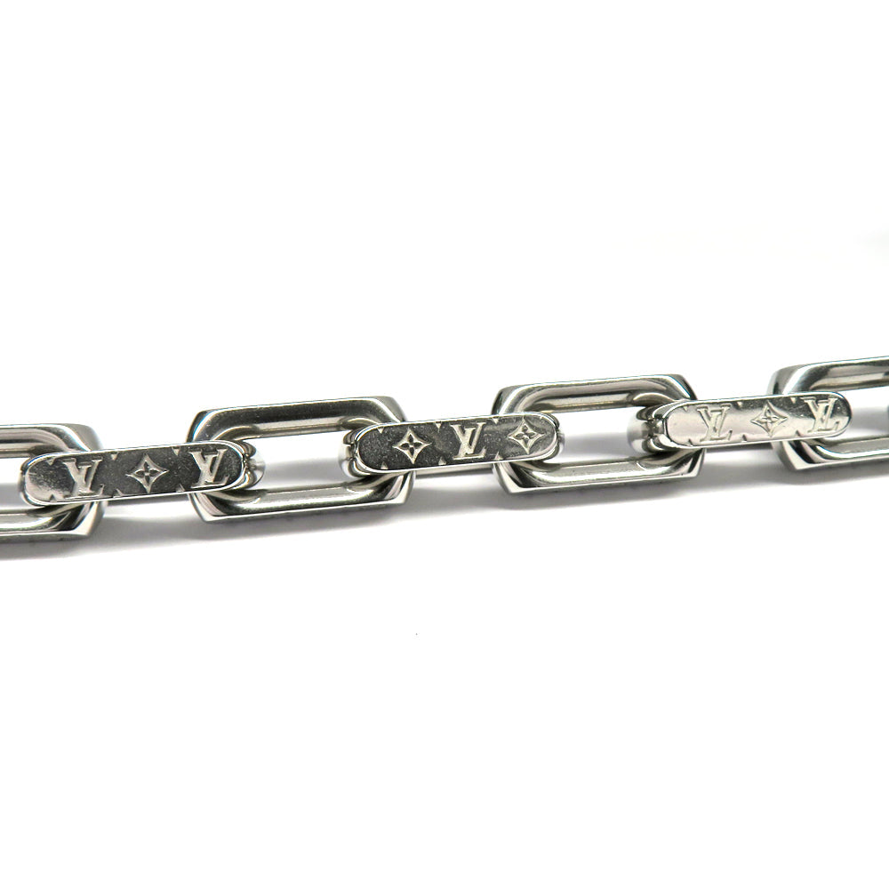 Louis Vuitton Louis Vuitton Chain Bracelet Monogram M00308 M Size Metal Jewelry Accessories