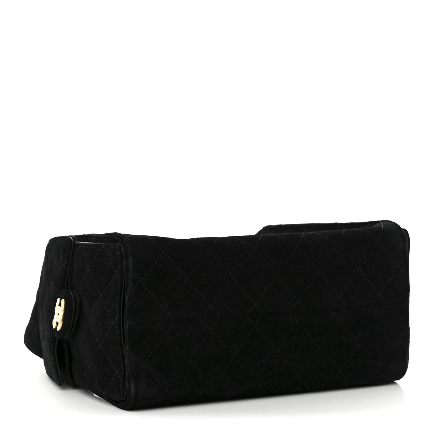 Chanel Suede Quilted Small Chanel 25 Handbag - Rovelle Bags