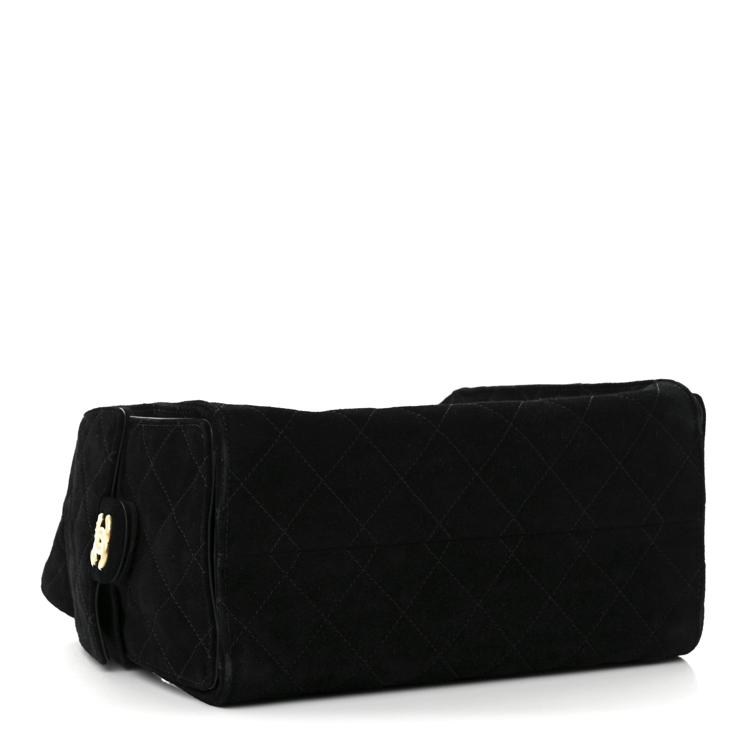 Chanel Suede Quilted Small Chanel 25 Handbag - Rovelle Bags