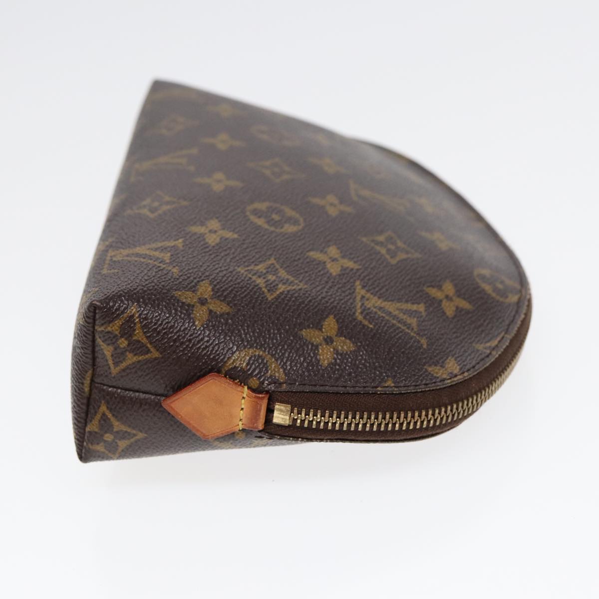 LOUIS VUITTON Monogram Pochette Cosmetic GM Cosmetic Pouch M47353 LV Auth 86472
