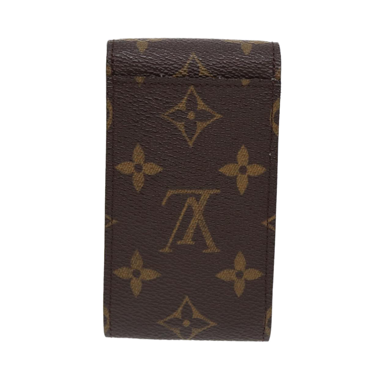 LOUIS VUITTON Monogram Porte Cles Badge Pouch M60048 LV Auth 86478