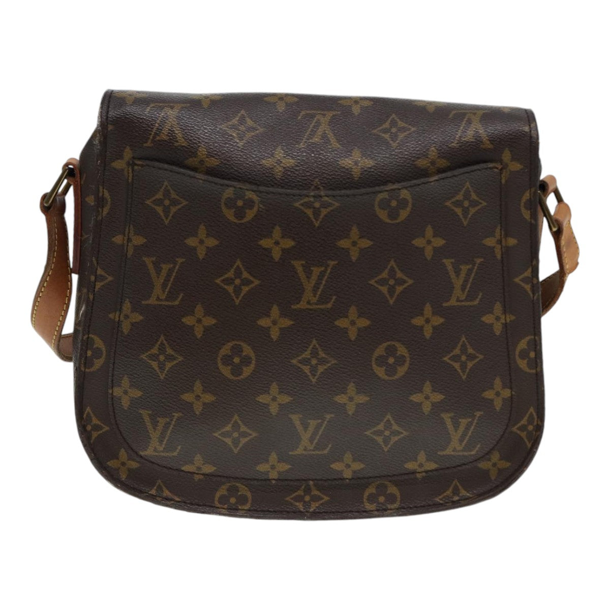 LOUIS VUITTON Monogram Saint Cloud GM Shoulder Bag M51242 LV Auth 86975