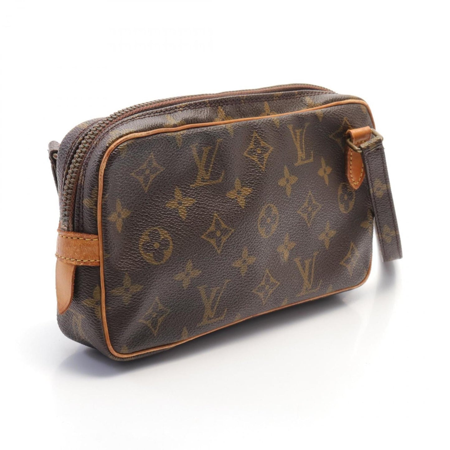 Louis Vuitton Monogram Coated Canvas Leather Shoulder Bag