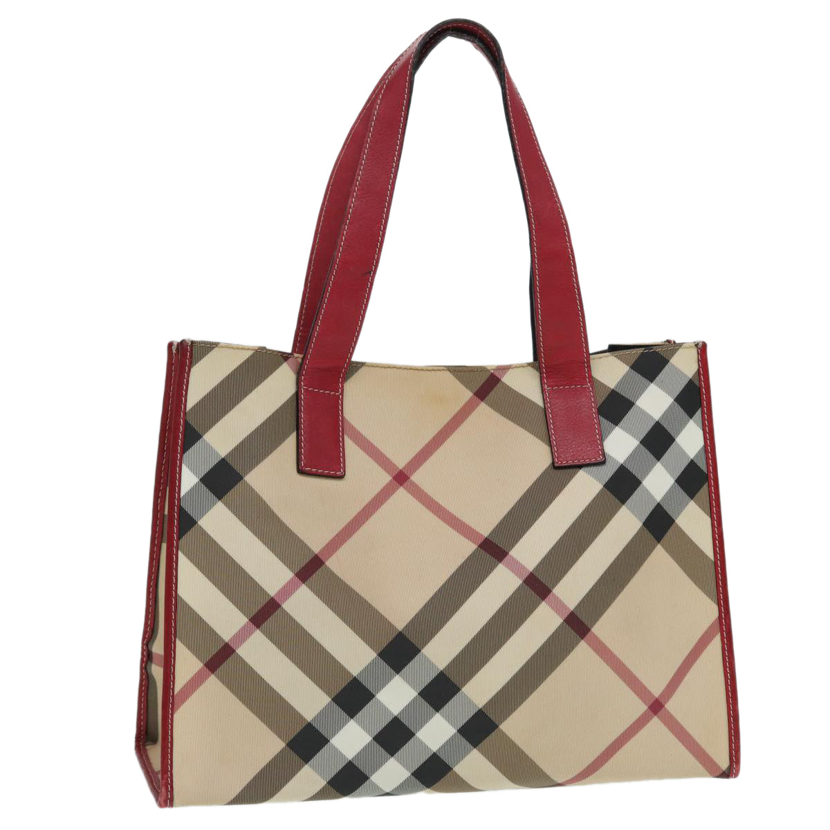 Burberry Check Tote - Rovelle Bags