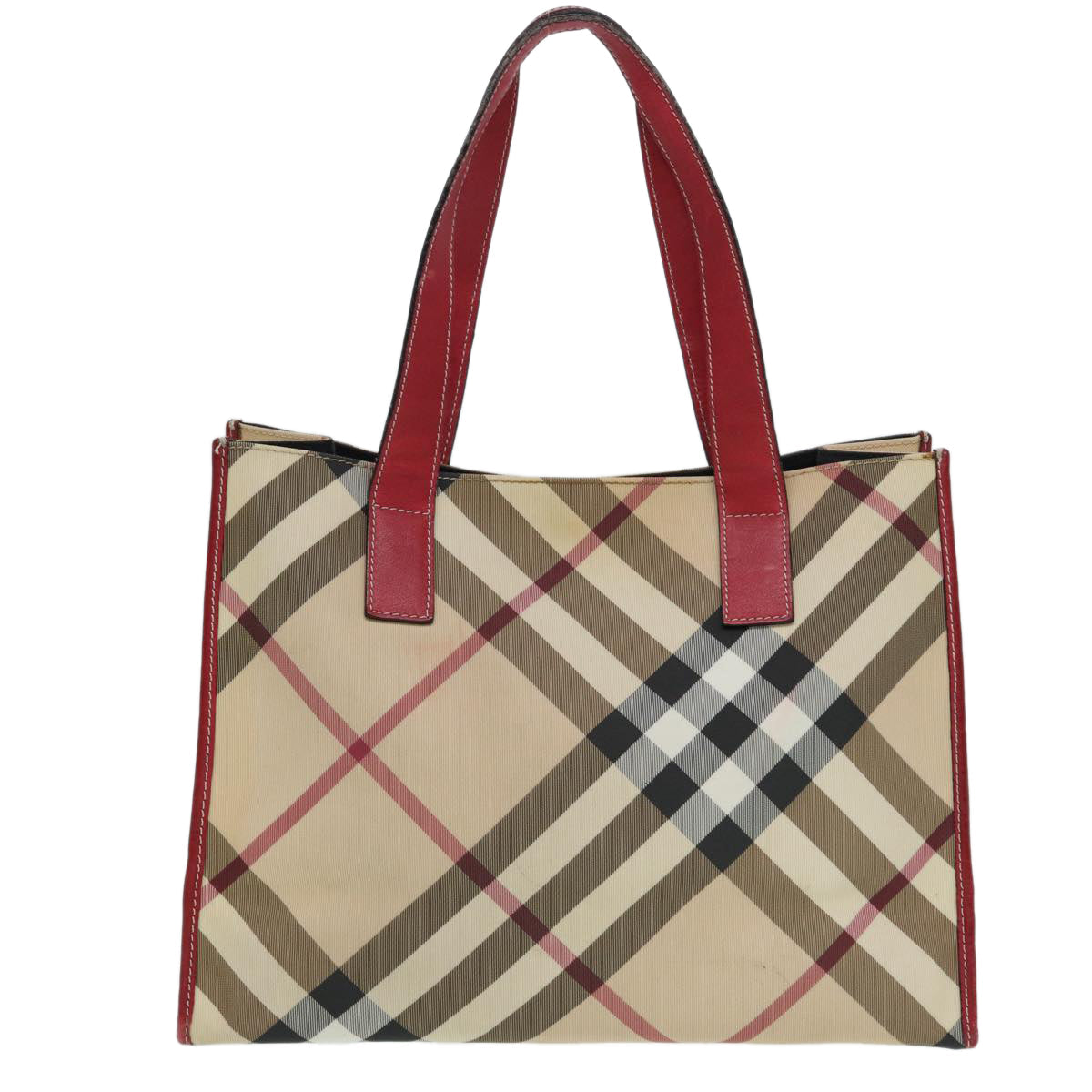 Burberry Check Tote - Rovelle Bags