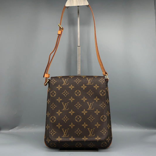 Louis Vuitton Monogram Musette Salsa Crossbody Bag Brown