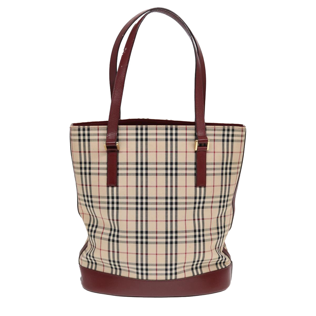 Burberry Check Tote - Rovelle Bags