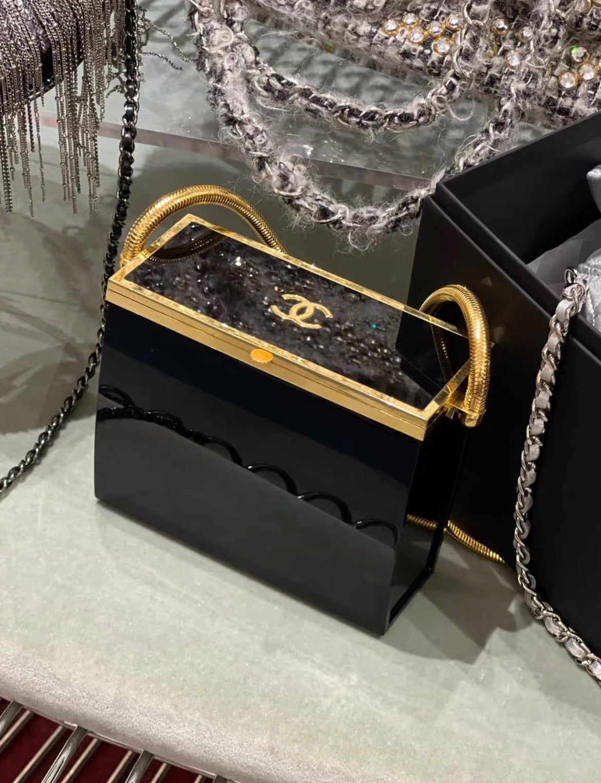 Chanel Chanel 19 Gold Crossbody
