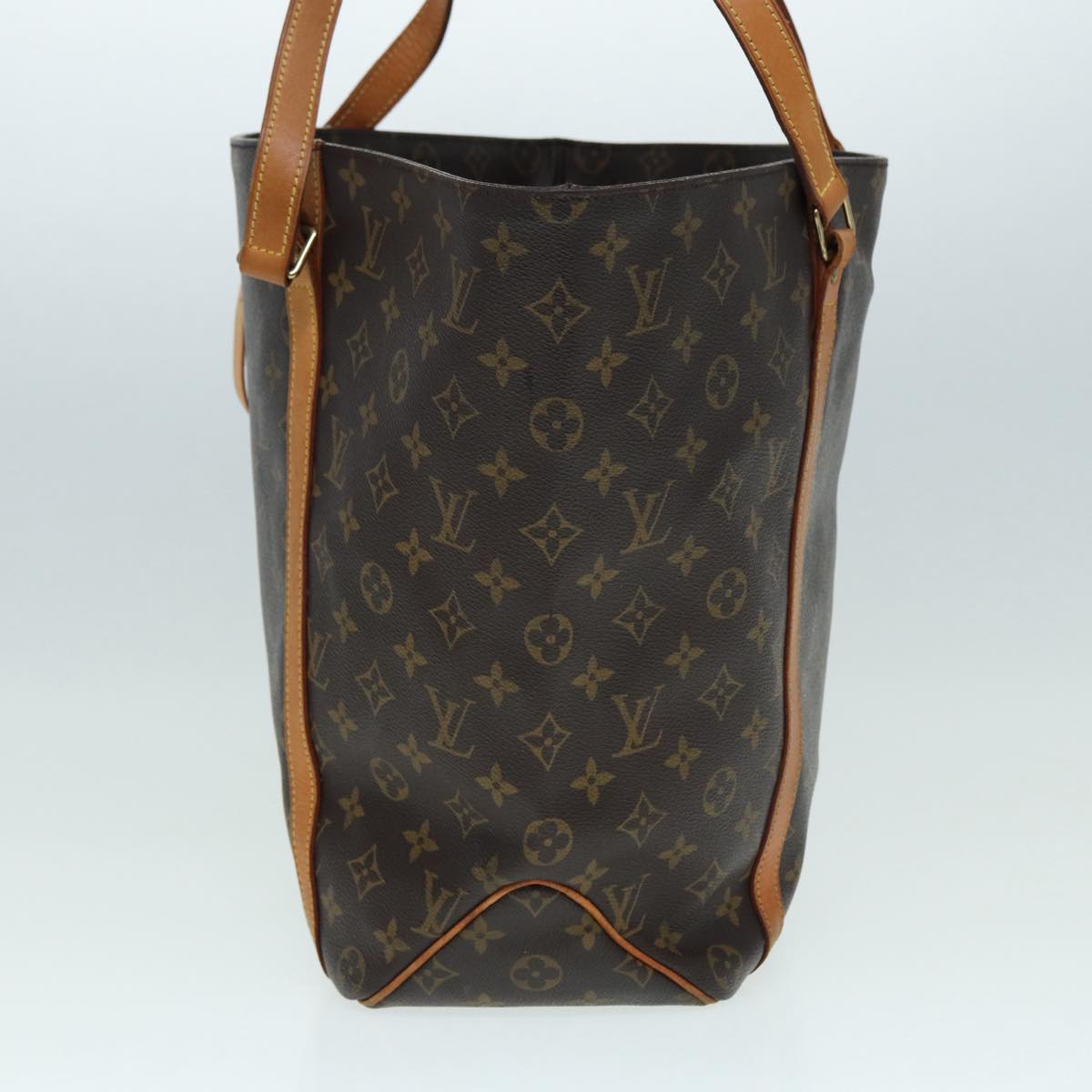 LOUIS VUITTON Monogram Sac Shopping Tote Bag M51108 LV Auth 87979