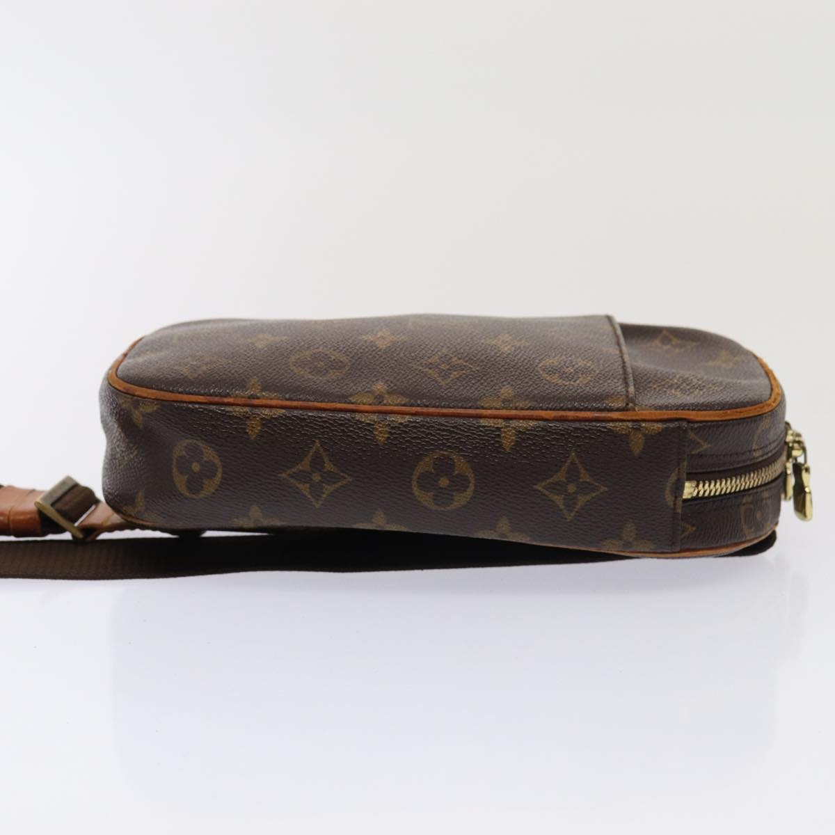LOUIS VUITTON Monogram Pochette Gange Shoulder Bag M51870 LV Auth 88005