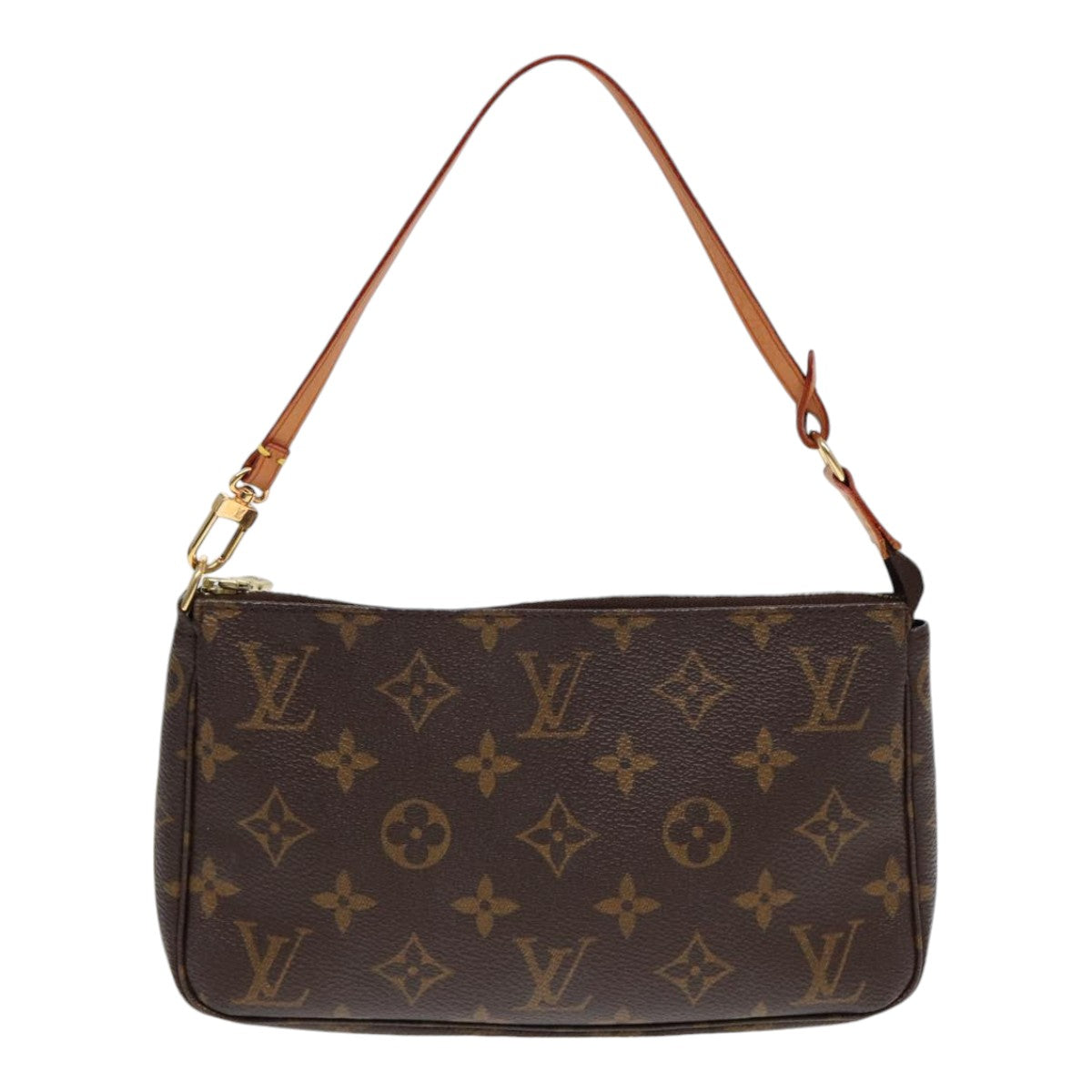 LOUIS VUITTON Monogram Pochette Accessoires Pouch M51980 LV Auth 88045