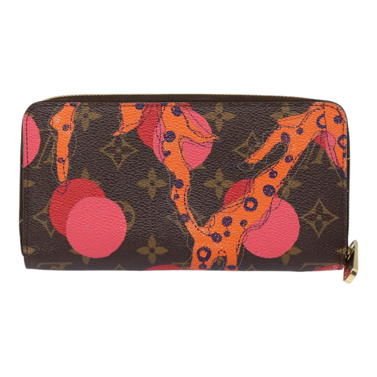 LOUIS VUITTON Monogram Ramage Zippy Wallet Long Wallet M60927 LV Auth 88062