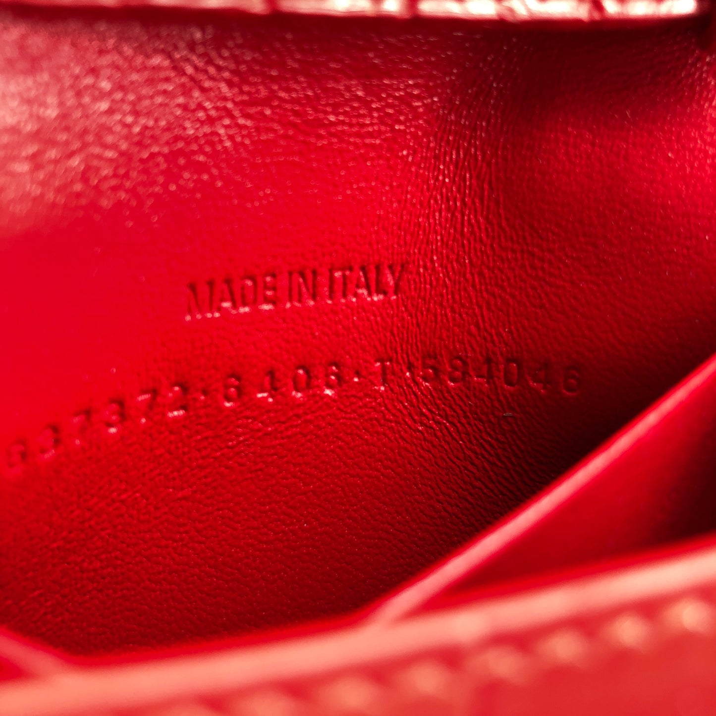 Balenciaga Red Croc Embossed Nano Hourglass Top Handle Bag
