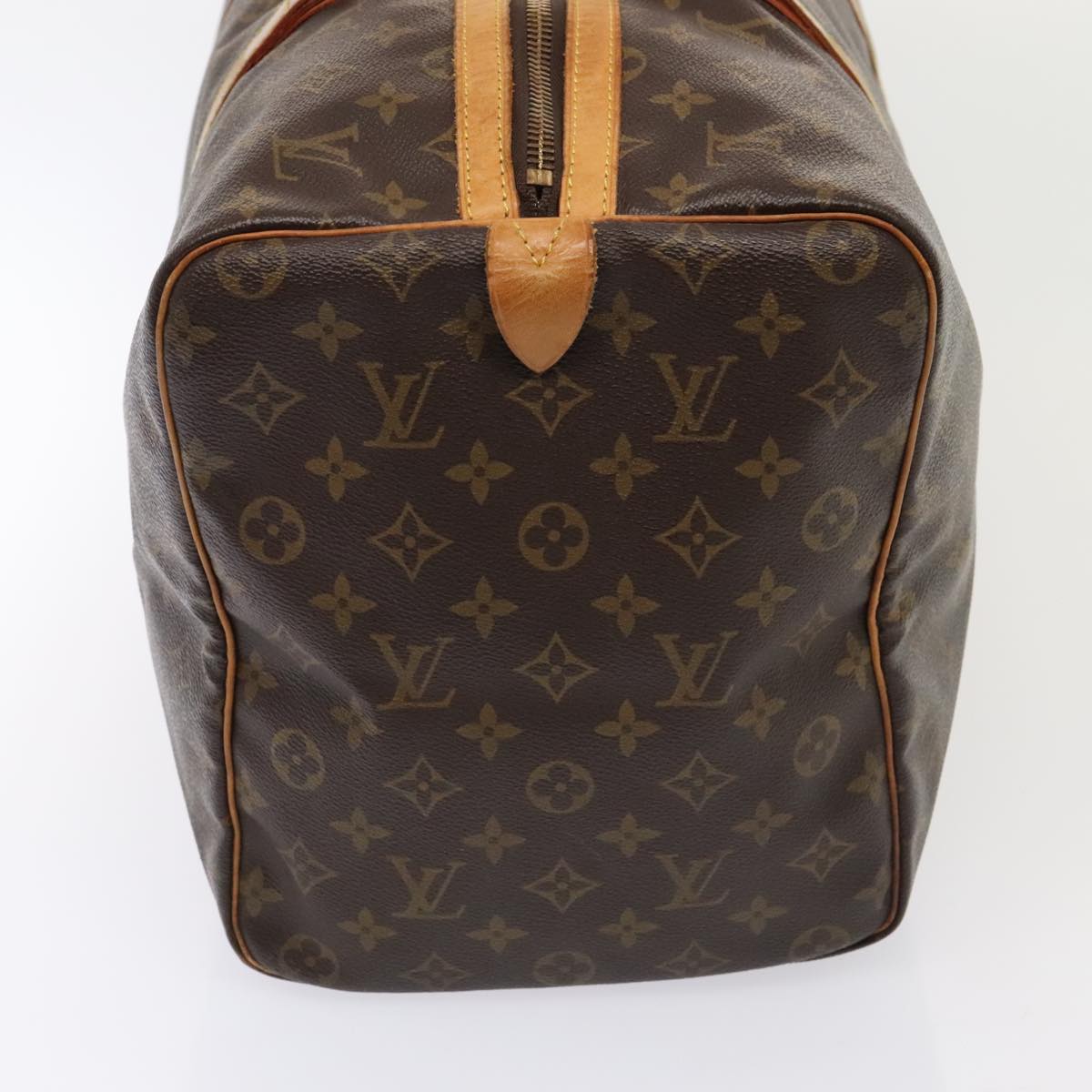 LOUIS VUITTON Monogram Sac Souple 45 Boston Bag M41624 LV Auth 88357