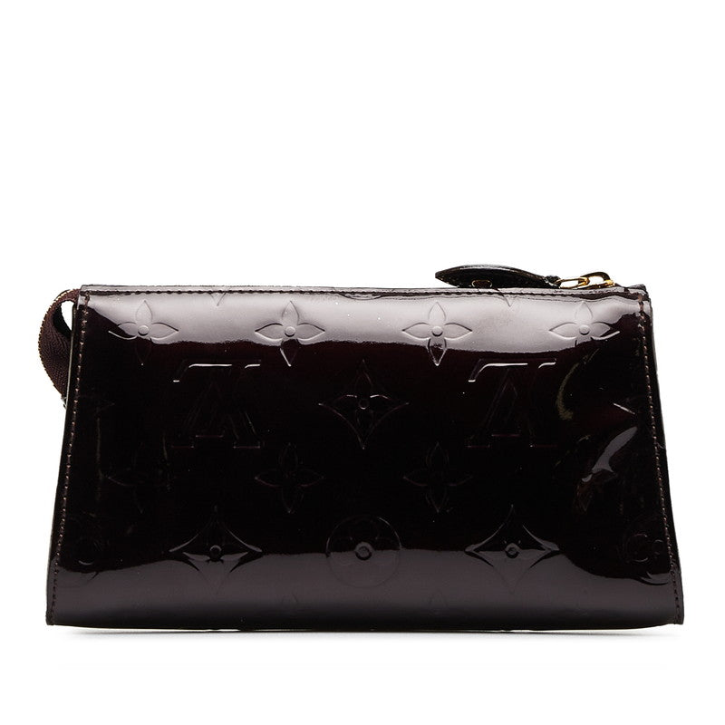 Louis Vuitton Monogram Verney Tours Cosmetic M93564 Amarant Pearl Patent Leather Louis Vuitton