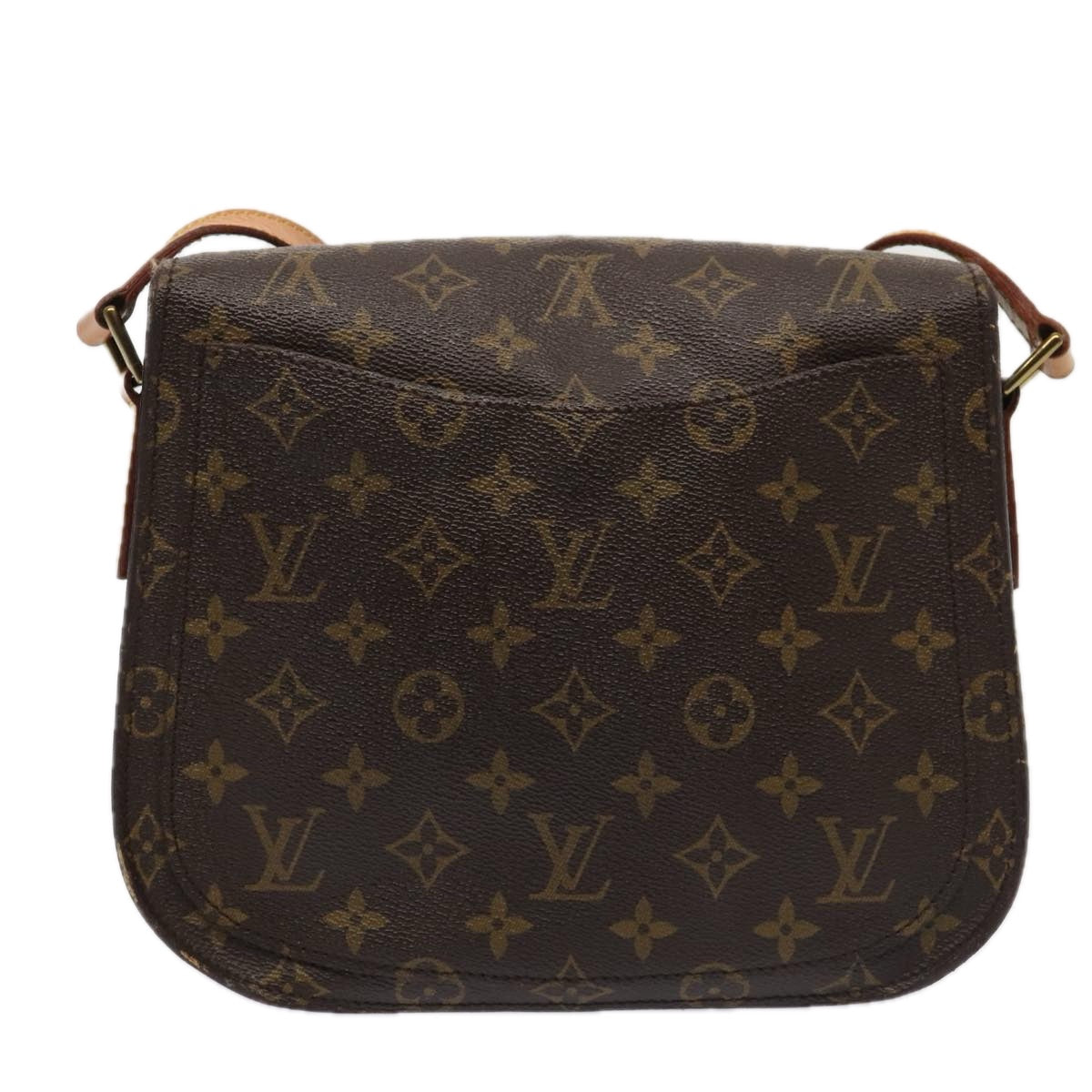LOUIS VUITTON Monogram Saint Cloud GM Shoulder Bag M51242 LV Auth 88682