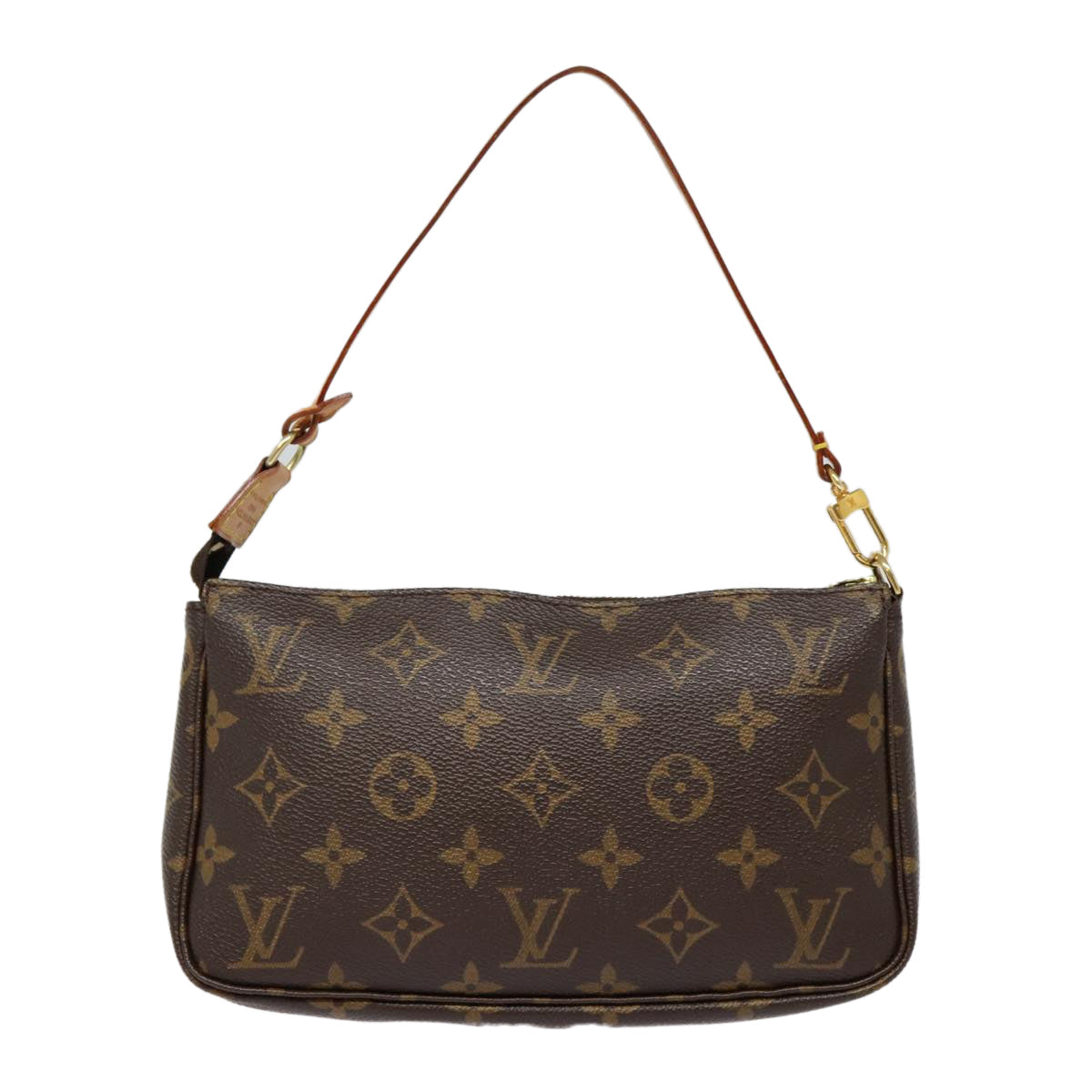 LOUIS VUITTON Monogram Pochette Accessoires Pouch M51980 LV Auth 88898
