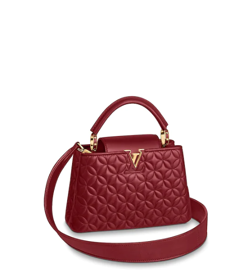 Louis Vuitton Capucines BB Rough Carmin