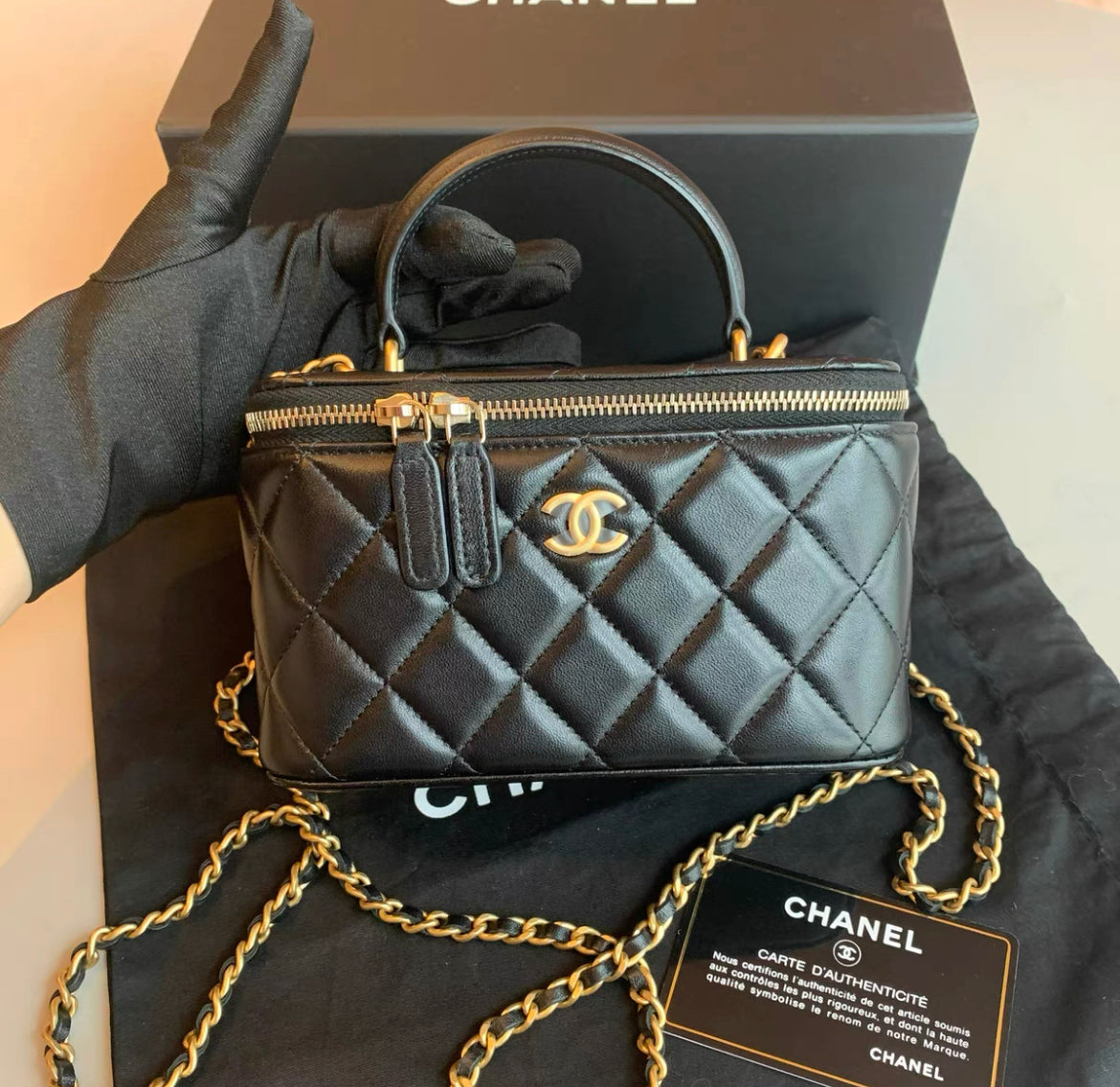 Chanel Vanity Clutch - Rovelle Bags