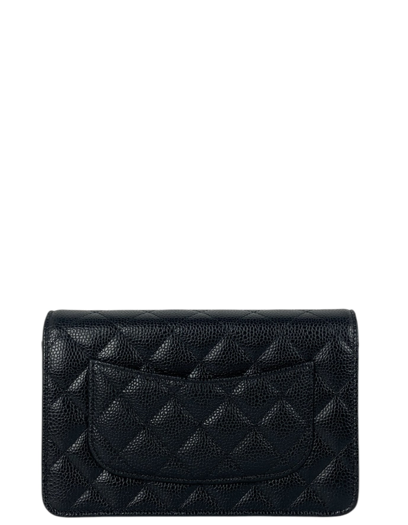 Chanel Black Caviar Leather Twistlock WOC Crossbody Bag - Rovelle Bags
